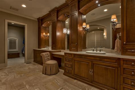 While the rest of your bathroom decor might be streamlined, the powder room is the place to take a design risk. Old World Sanctuary Home - Omaha, NE - Traditional ...