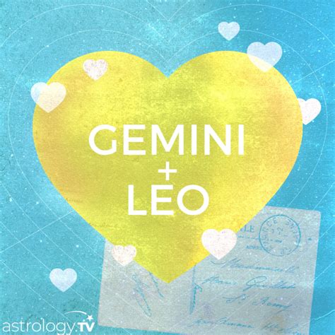Who is the perfect match for gemini? Gemini and Leo Compatibility | astrology.TV