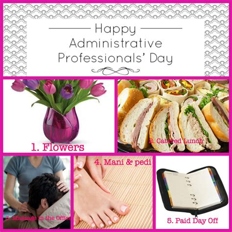 Most offices celebrate administrative professionals day by surprising their admins with cards, flowers, chocolates or gifts. 5 Fab Gift Ideas for Administrative Professionals Day