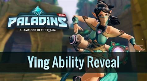 Ying isn't being changed in the upcoming season 3 update and paladins ying gameplay and build. Paladins Champion Ying The Blossom skills revealed