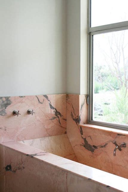 Udaipur pink marble tiles are popular for their striking pink color, there is a black and grey vein therefore, these marble tiles have amazing smoothness and natural shine and are available in various sizes, patterns, and designs. Marble in Pink (With images) | Bathroom interior, Bathroom ...