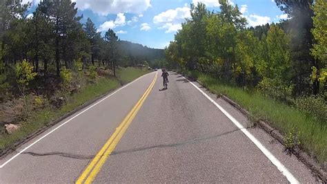 If you want to feel the burn, this is your ticket. Pikes Peak Bicycle Ride Part 5 - YouTube