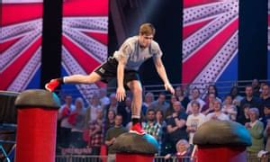 The first one's a popular obstacle course competition. I've watched hundreds of hours of Ninja Warrior. Here's ...