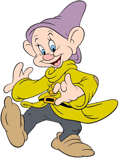 You know all advantages of coloring pages. Dopey Clip Art | Disney Clip Art Galore