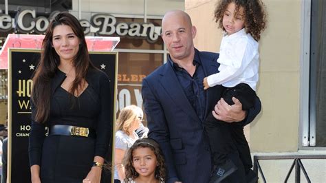 Vin diesel, frau und kinder. So süß! Vin Diesel kuschelt mit Tochter Pauline ...