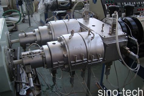 The elastomer collar has been tested for ultraviolet, ozone and weather resistance and heat tested to 180. plastic PVC electrical conduit pipe extrusion production ...