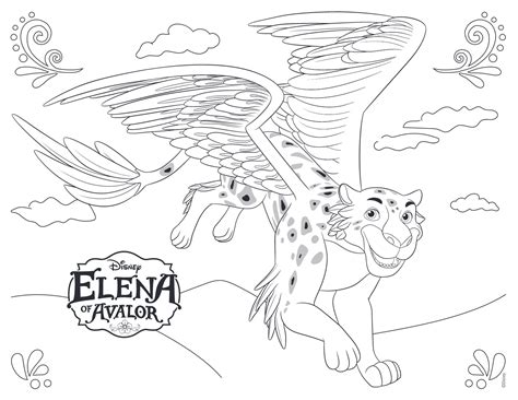 Elena, the protagonist of disney's 2016 animated tv series elena of avalor, is a confident and compassionate princess who grows up in a kingdom with magic. Elena Of Avalor Coloring Pages - GetColoringPages.com