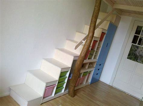 Hochbett 2 kinder bei lionshome: Bildergebnis für treppe aus trofast | Kinder zimmer, Loft ...