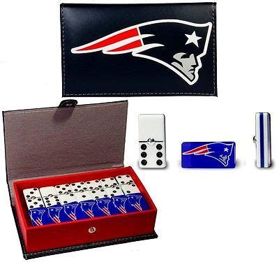 Maybe you would like to learn more about one of these? New England Patriots Dominoes Game Set, Double Six, Domino ...