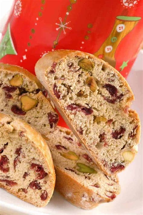 Place a wire rack on a large rimmed baking sheet. Cranberry Apricot Biscotti : Cranberry Apricot Biscotti ...