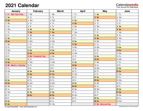 • the monthly calendar 2021 with 12 months on 12 pages (one month per page, us letter paper format), available in ms word doc, docx, pdf and jpg file formats. 2021 Excel Calendar