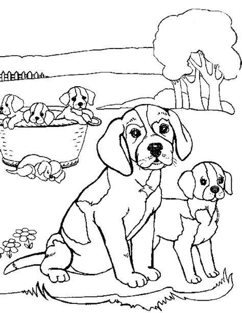 Cute puppy and dog coloring books for adults. Beagle Coloring Pages Free Full Documents | K5 Worksheets