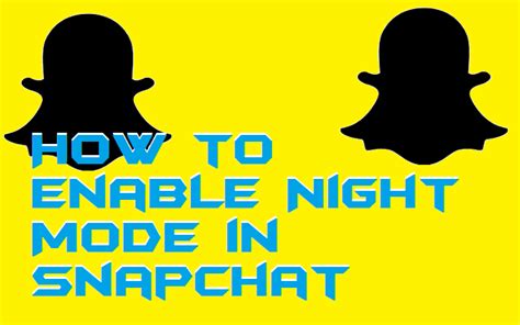 Enable snapchat dark mode (android) via preferences manager. How to Enable Night Mode in Snapchat - Crazy Tech Tricks