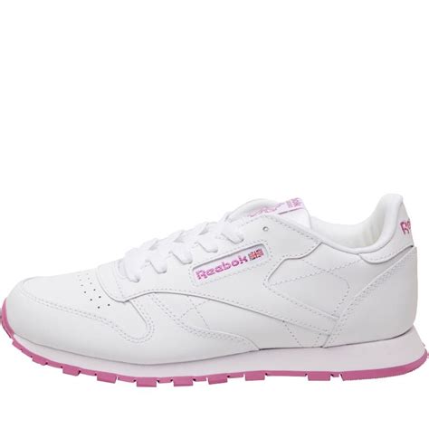 Wejdź i sprawdź propozycję modnych rzeczy na lato! Buy Reebok Classics Junior Girls Classic Leather Trainers ...