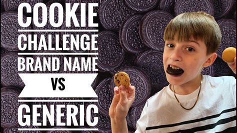 Designevo cookies logo creator offers you tons of delicate cookies logo templates and helps you be a professional logo designer without any skills and experience. Cookie Challenge Brand Name vs Generic - YouTube