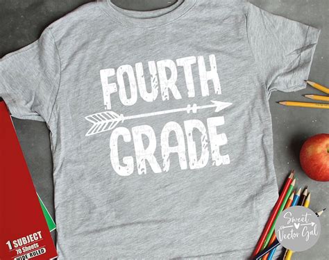 Fourth Grade svg, fourth grade svg, fourth grade shirt, fourth grade 
