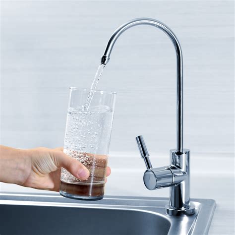 They are also easy to use, they fit in front of the faucet, as soon as you turn on the faucet, clear water comes out of the faucet. Kitchen Faucet Water Filter System