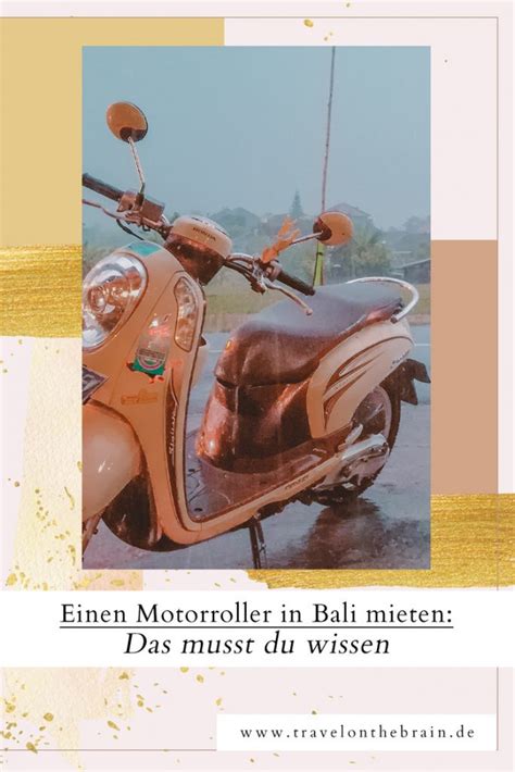 Hier können sie eine fachkundige beratung bekommen und sich über expertenmeinungen sowie die letzten nachrichten zum thema immobilien informieren. Einen Roller mieten auf Bali - Das musst du vorher wissen