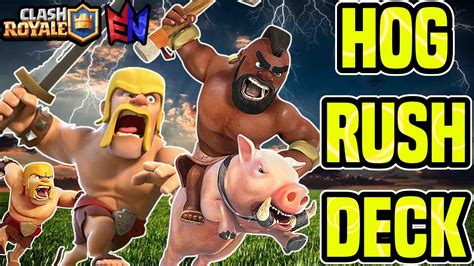 For pvp a good deck must have area damage or multi target card. NEW ARENA 11 HOG DECK | HOG RUSH DECK HIGHLIGHT | Clash ...