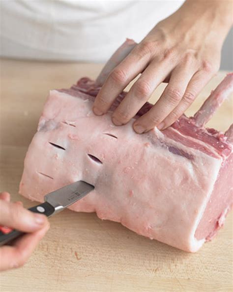 Set it on a rack in a shallow roasting pan. How to Make Bone-In Pork Loin | Bone in pork loin, Pork rib roast, Pork roast recipes