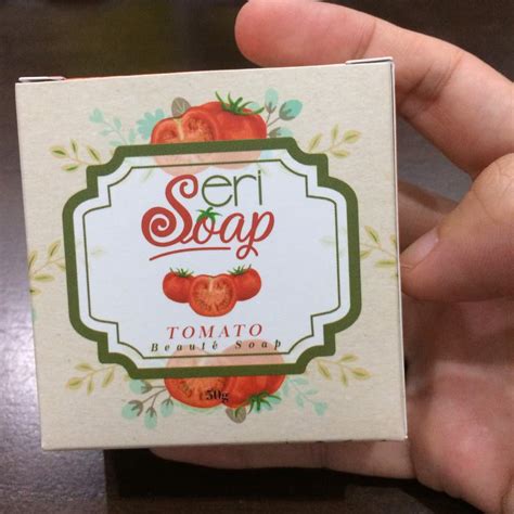 Dapat mengurangi kandungan minyak berlebih. SERI SOAP TOMATO SABUN MERAWAT KULIT MUKA DAN BADAN ...