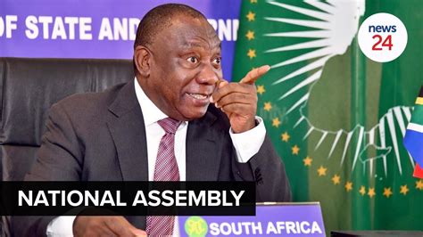 Matamela cyril ramaphosa (born 17 november 1952) is a south african politician serving as president of south africa since 2018 and president of the african national congress (anc) since 2017. Ramaphosa Live Speech Today - Enca On Twitter Coming Up ...