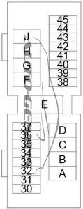 Nissan Altima (1998 - 2001) - fuse box diagram - Auto Genius