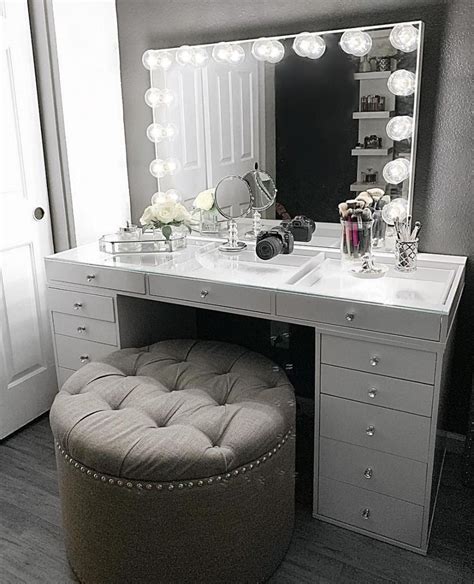 Shop for vanity desk with mirror online at target. Hollywood Makeup Vanity Mirror with Lights-Impressions ...