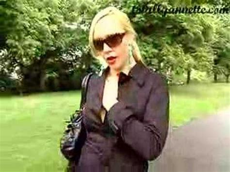 Annette schwarz in leather double penetrated. Annette Schwarz smoking in a park - YouTube