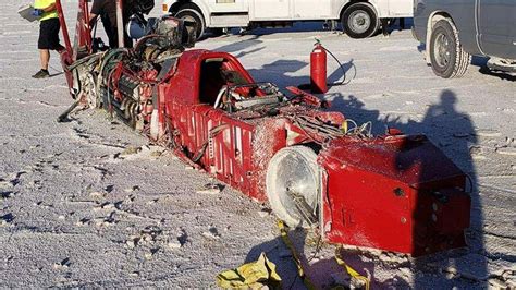 Bill, 44, was attempting to beat his 2011 311 mph (500 km/h) record at the same loring air force base in limestone, maine. This sucks - Jessi Combs Killed chasing land speed record ...