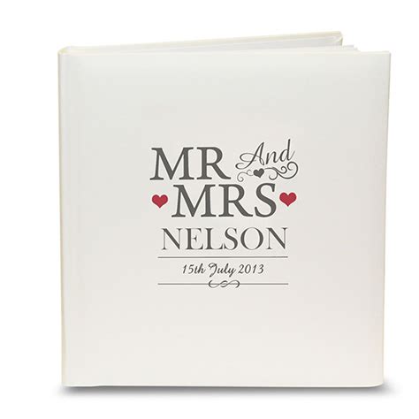 So whether you are looking for wedding photo albums online, personalised photo books, custom photo albums, birthday albums, baby photo albums, leather photo albums. Mr & Mrs Wedding Photo Album | Personalized wedding gifts, Traditional wedding album, Wedding ...
