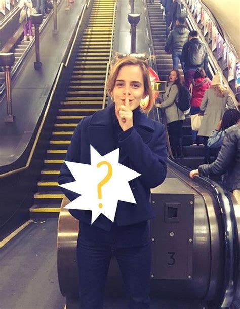 24 février 2006 à 16h27. Emma Watson : devinez ce qu'elle a caché dans le métro - Elle
