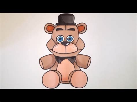 Learn step by step drawing tutorial.download a free printable outline of this video and draw along with us: How To Draw Freddy Plushie From Five Nights At Freddys ...
