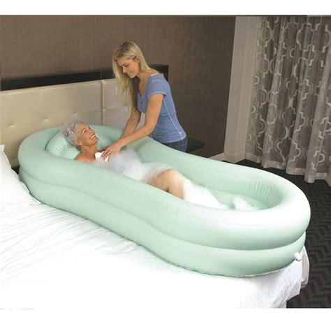 Eosaga portable plastic bathtub inflatable portable tubs have three advantages: EZ Bathe Inflatable Adult Bathtub :: portable body washing ...