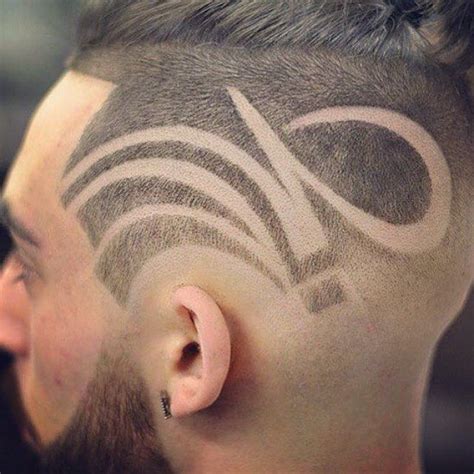 Also, this hairstyle has become a unique haircut with the hair design used on the nape part of the head. Instagram photo by Barber Game • May 9, 2016 at 4:55pm UTC ...