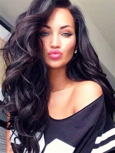 We've got hair ideas for days. Natalie Halcro Inspired Big Wave Long Hair Fashion Style ...