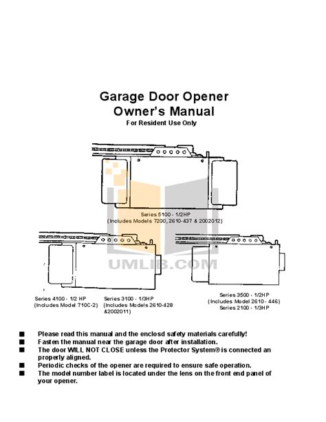 Maybe you would like to learn more about one of these? Download free pdf for Chamberlain 3500 Garage Door Openers ...