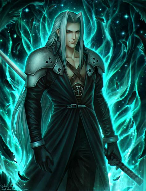 Discover and share the best gifs on tenor. A commission for a private client, fanart of Sephiroth ...