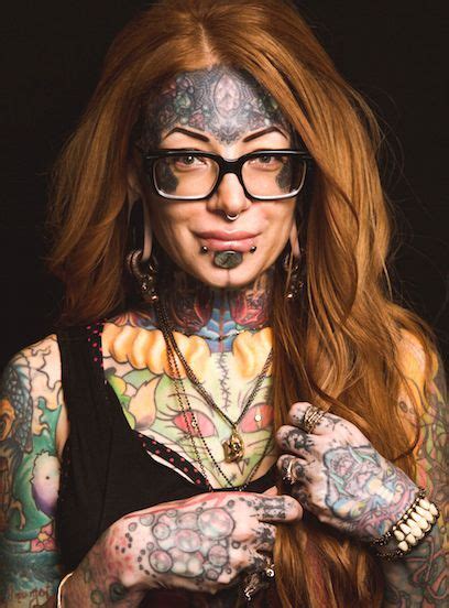 Recently on social media both celebrities showed videos with strange, new implants. These 15 Portraits Show Body Modification In A Beautiful ...