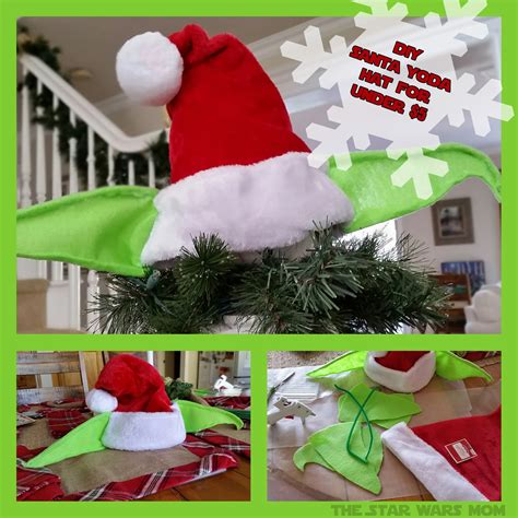 Buy christmas garlands & ornaments get lowest price & highest quality! DIY Santa Yoda Hat Under Five Dollars - Star Wars Tree ...