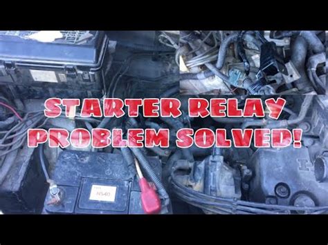 The reason for this starter assist relay is to deal with the issue that many lgts are plagued with, the click, click, click problem encountered when turning the key to the start position. STARTER RELAY PROBLEM - YouTube