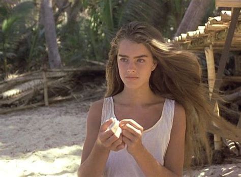 Brooke shields in blue lagoon, 1980. love the colour & style | •>>Hair•Inspiration