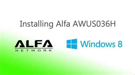 Alfa network support alfa awus036h wireless drivers installer os support: ALFA NETWORK AWUS036H WINDOWS 8 DRIVER FOR MAC DOWNLOAD