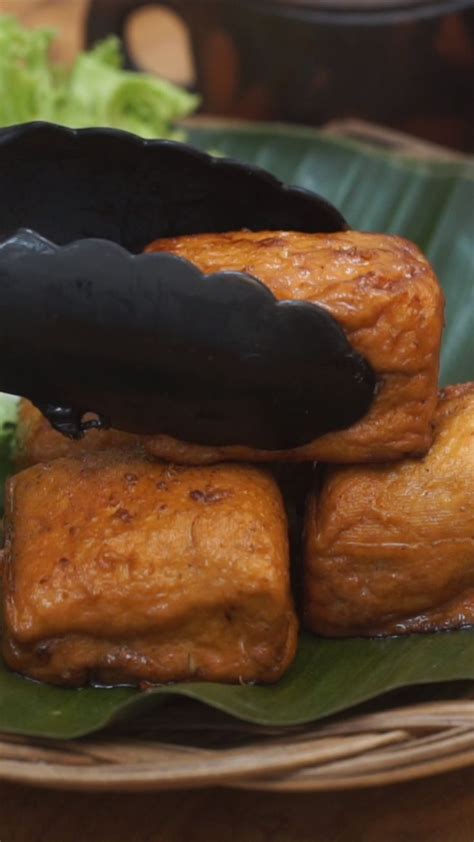 1 buah tempe potong sesuai selera. Video Tahu Bacem | Resep di 2020 | Ide makanan, Makanan, dan Resep makanan