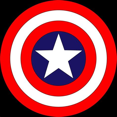 Captain America Logo [Shield] png image | Captain america logo, Captain america, Captain
