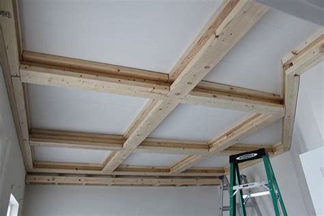 12 october at 05:00 ·. Check out this coffered ceiling in progress. #DIY | Design ...