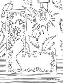 Weird doodle city by olga kotsenko source 123rf from the Letter Coloring Pages - Classroom Doodles