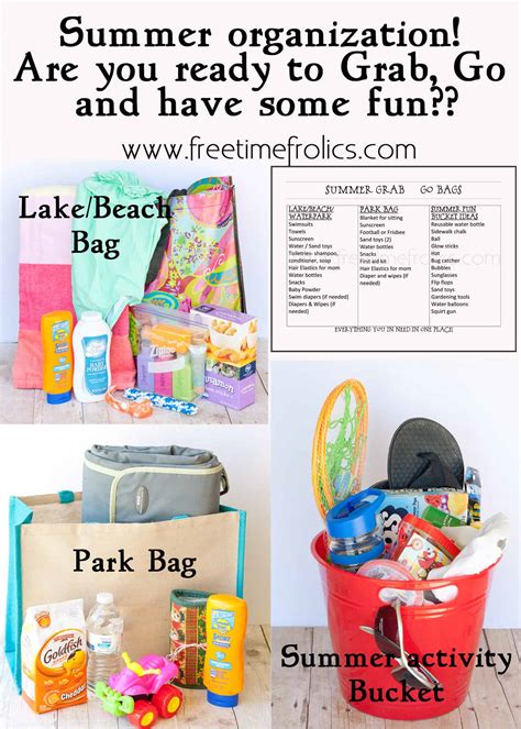 This grab bag of tile options lets new parents rely on technology instead of their overtaxed brains. Summer Go Bags: Summer Fun Series - Girl Loves Glam