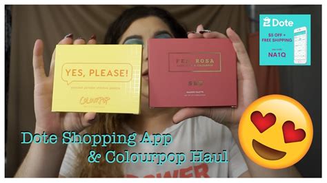 Follow scoreboard of the apps). GLAMURDAYZ | Dote Shopping App and Colourpop Haul - YouTube