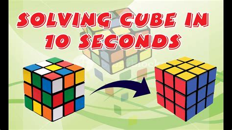Hope you guys like it. How To solve 3*3*3 Rubik's cube || In 10 seconds|| रुबिक'स ...